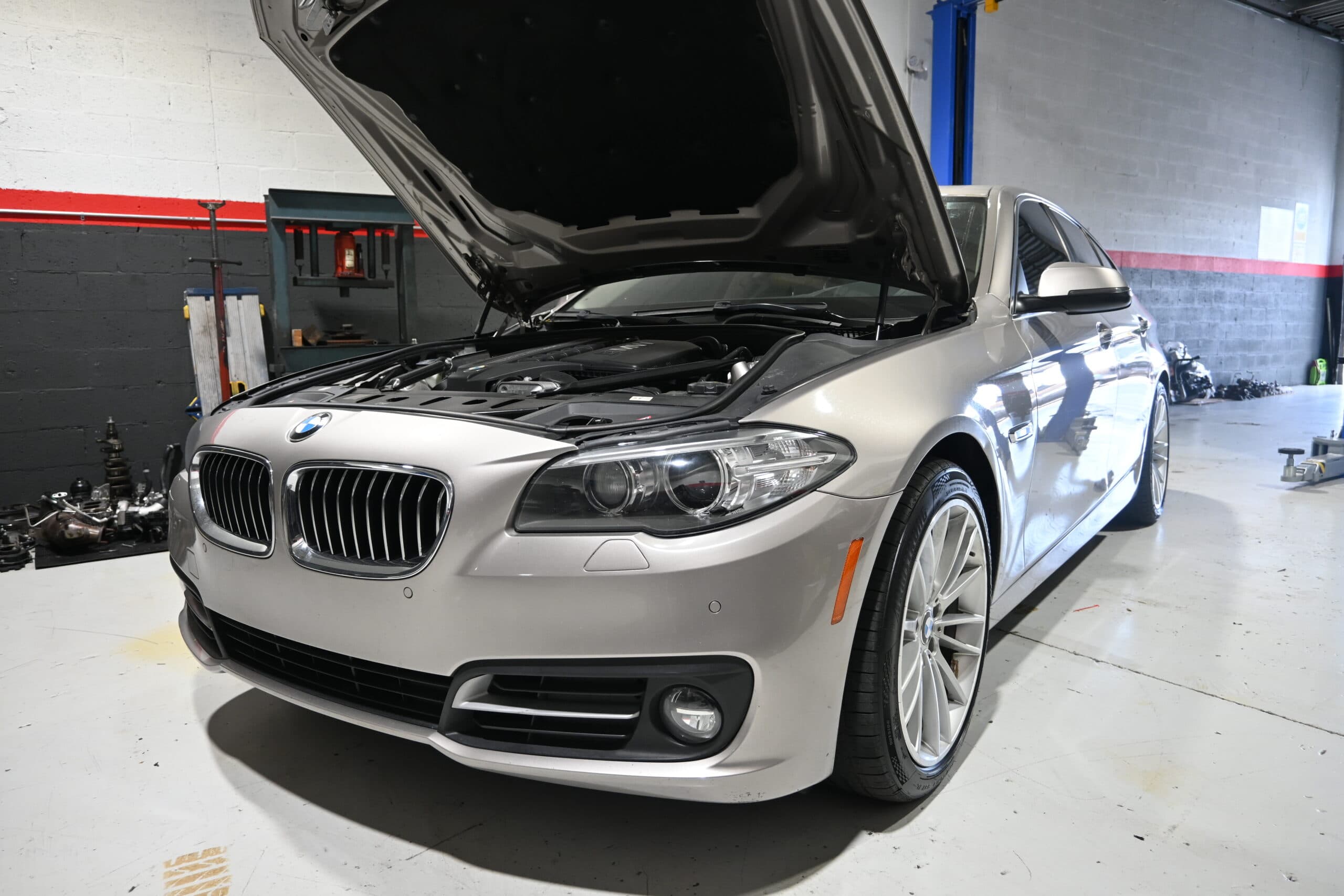 BMW 5 Series repair work at DS Proformance BMW 5 Series repair work at DS Proformance